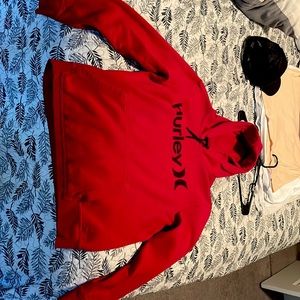Red Hurley Sweater Size Medium Used